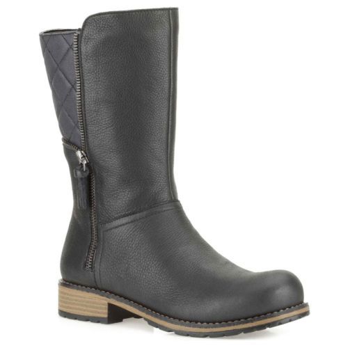 girls black boots clarks